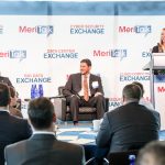 Daniel McCrae, National Oceanic and Atmospheric Administration; Robert Palmer, Department of Homeland Security; and Caroline Boyd, MeriTalk